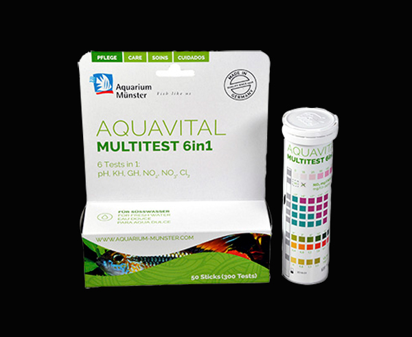 Aquavital test de tiras Aquarium Munster
